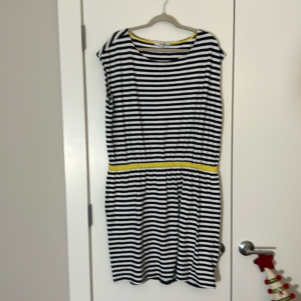 Boden Knit Striped Dress